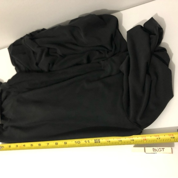 NWT Lulus Lightweight Size Small Long Black Dress - Picture 7 of 12